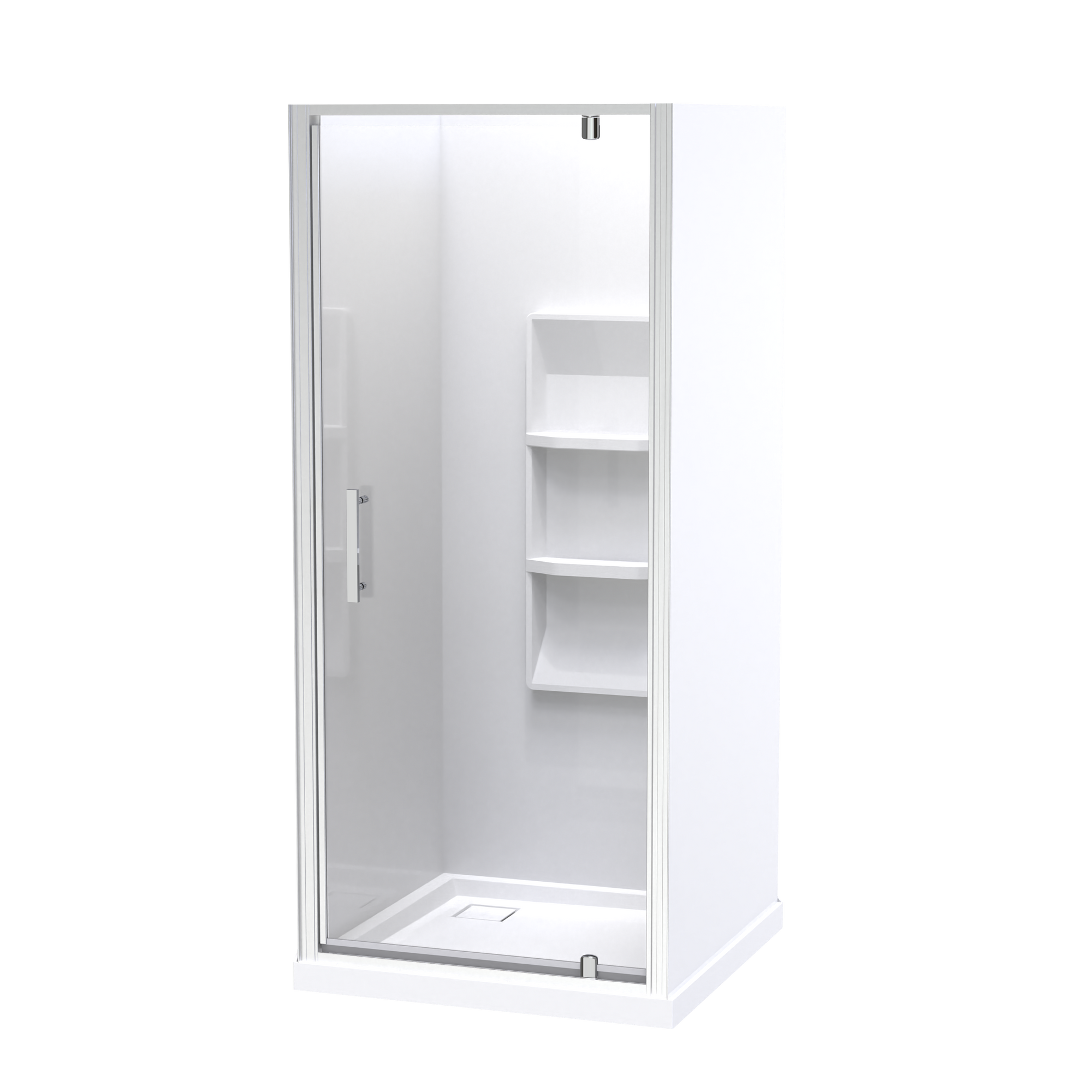 Amara 900x900 Alcove Shower