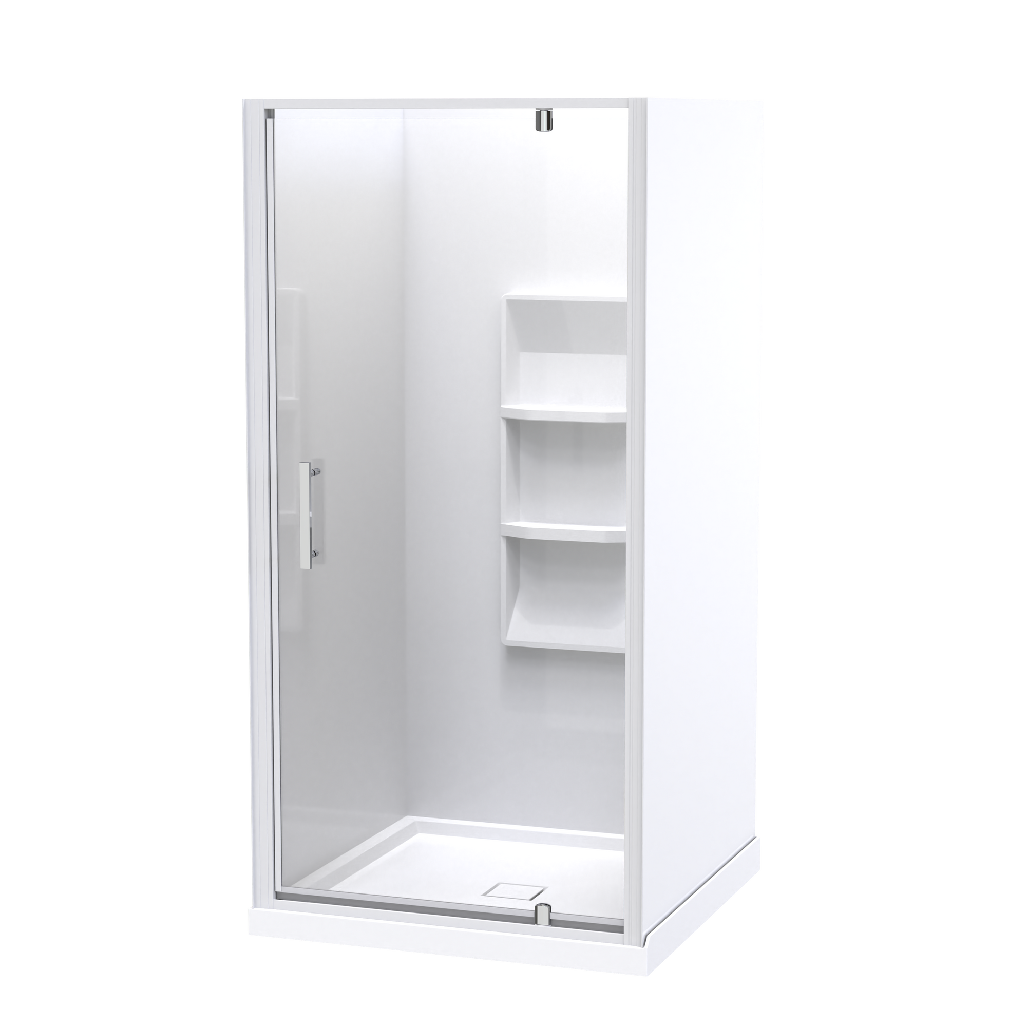 Amara 1000x1000 Alcove Shower