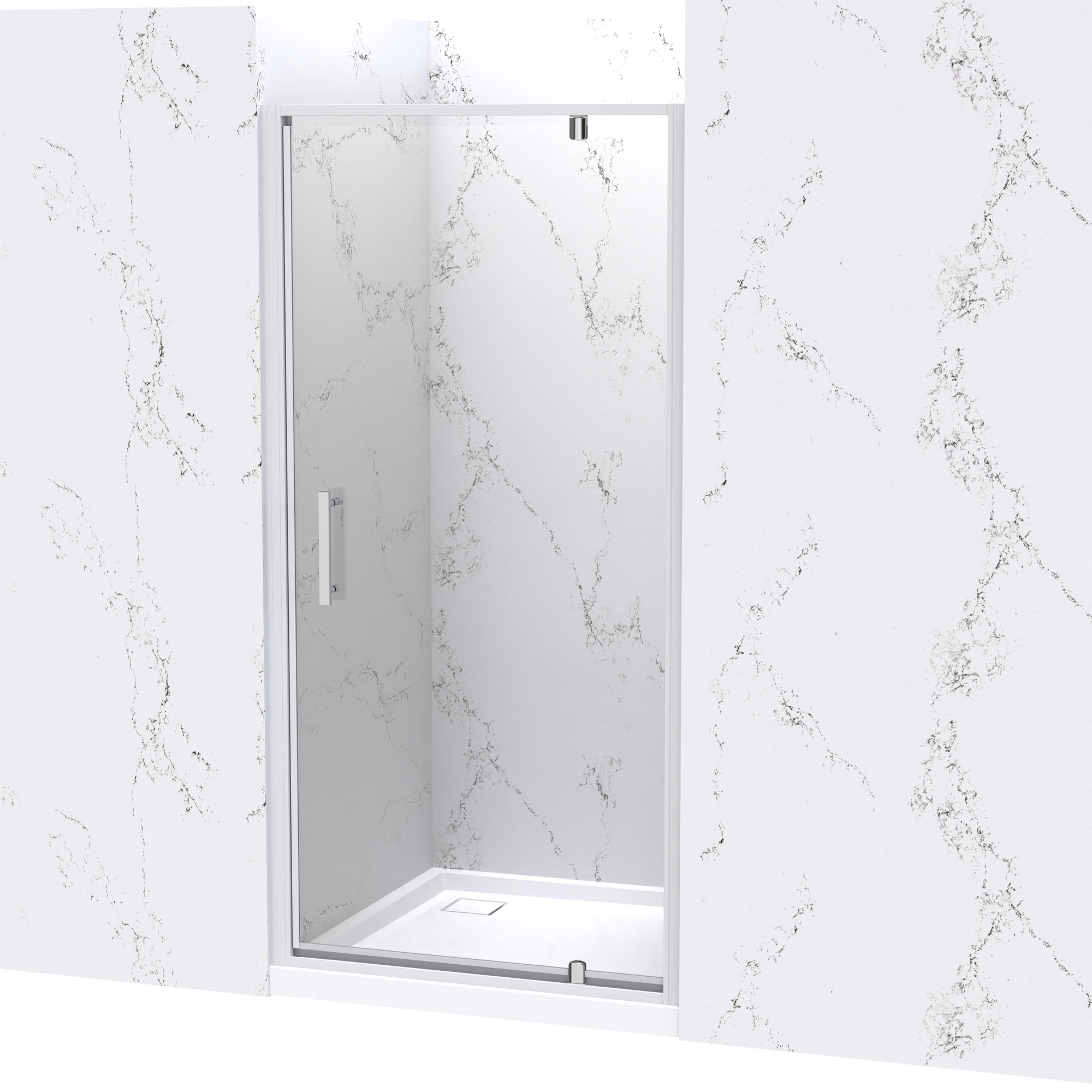Amara 1000x1000 Alcove Shower