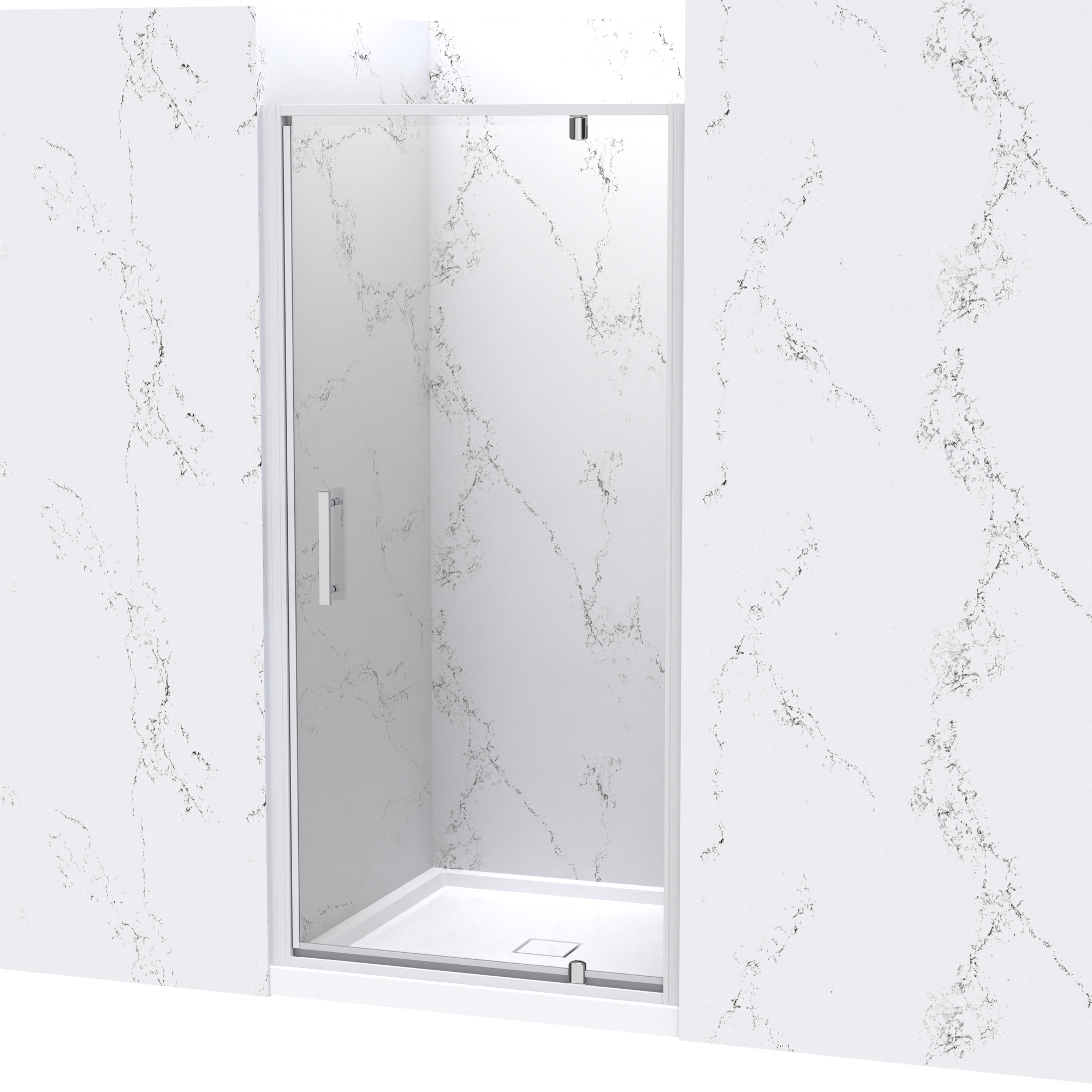 Amara 1000x1000 Alcove Shower