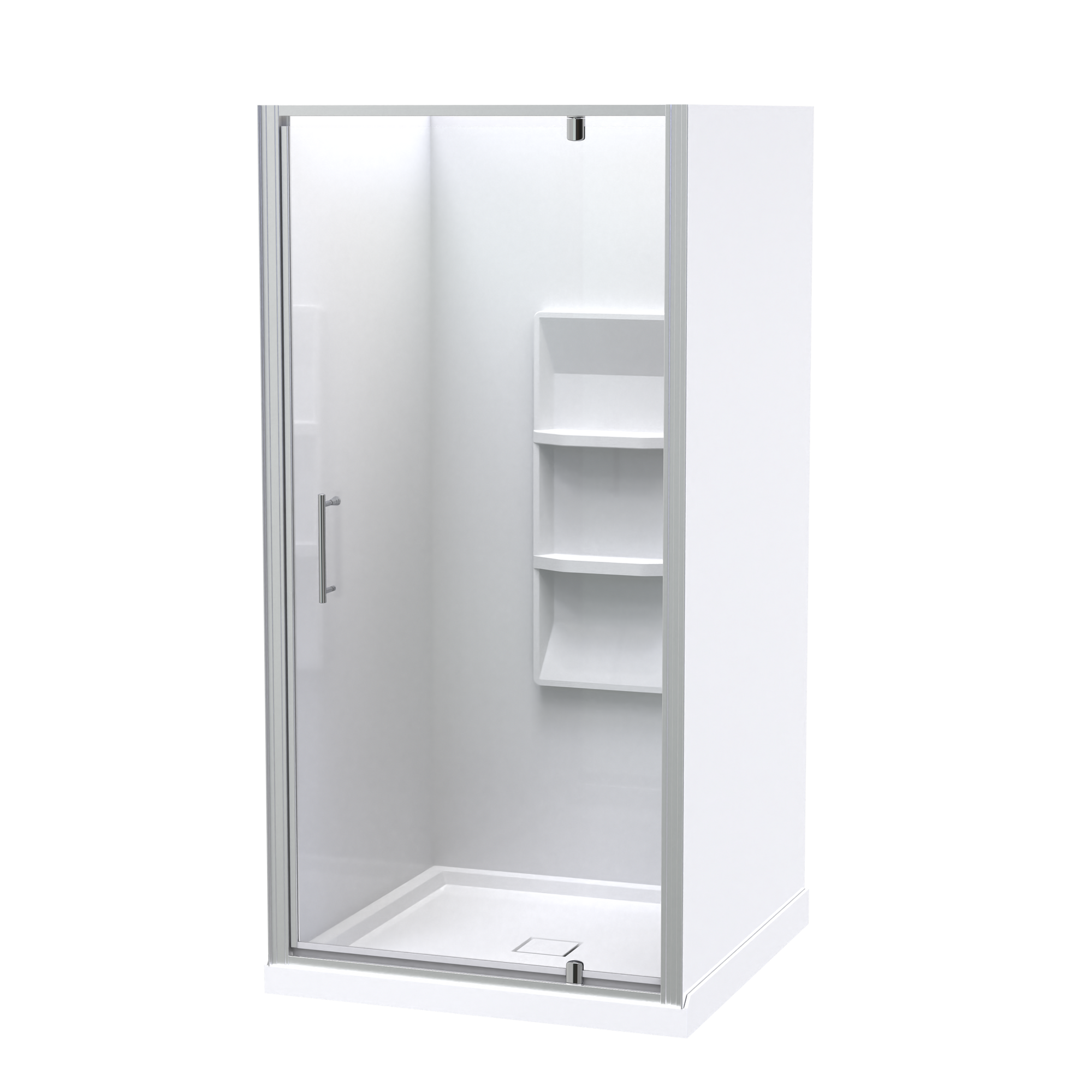 Eclipse 1000x1000 Alcove Shower