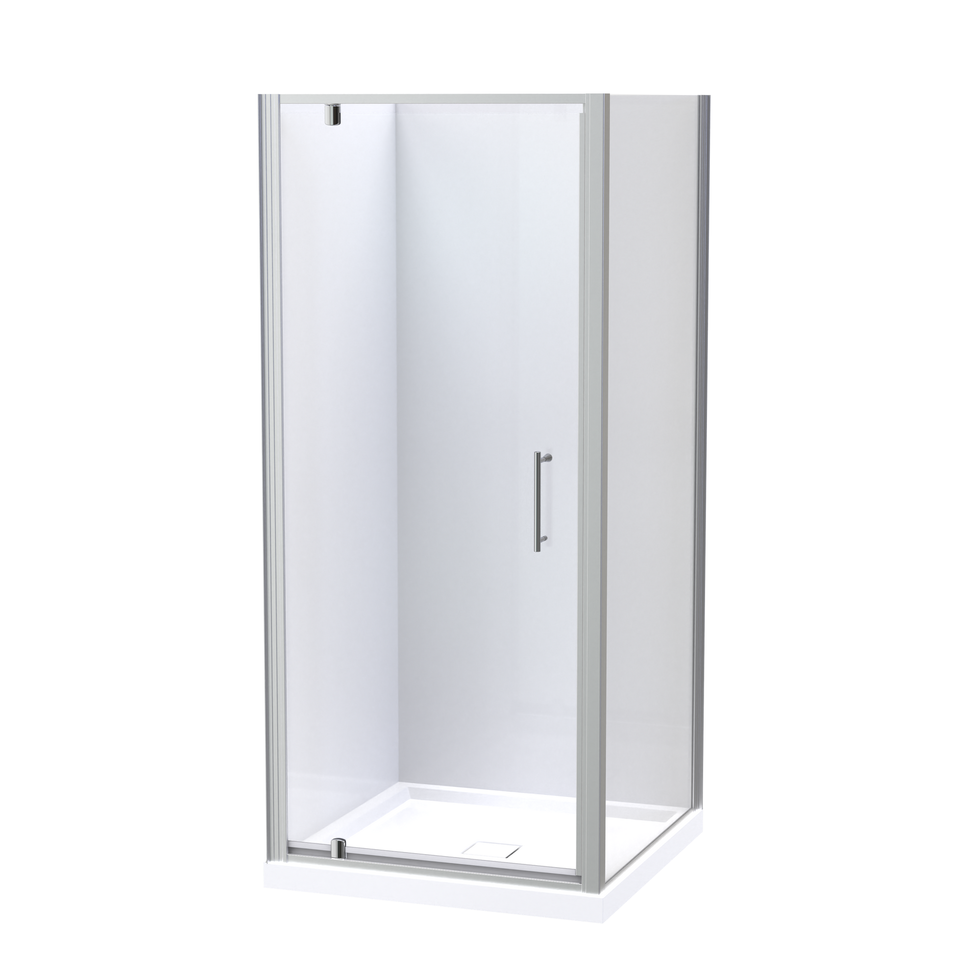 Eclipse 900x900 Two Wall Shower