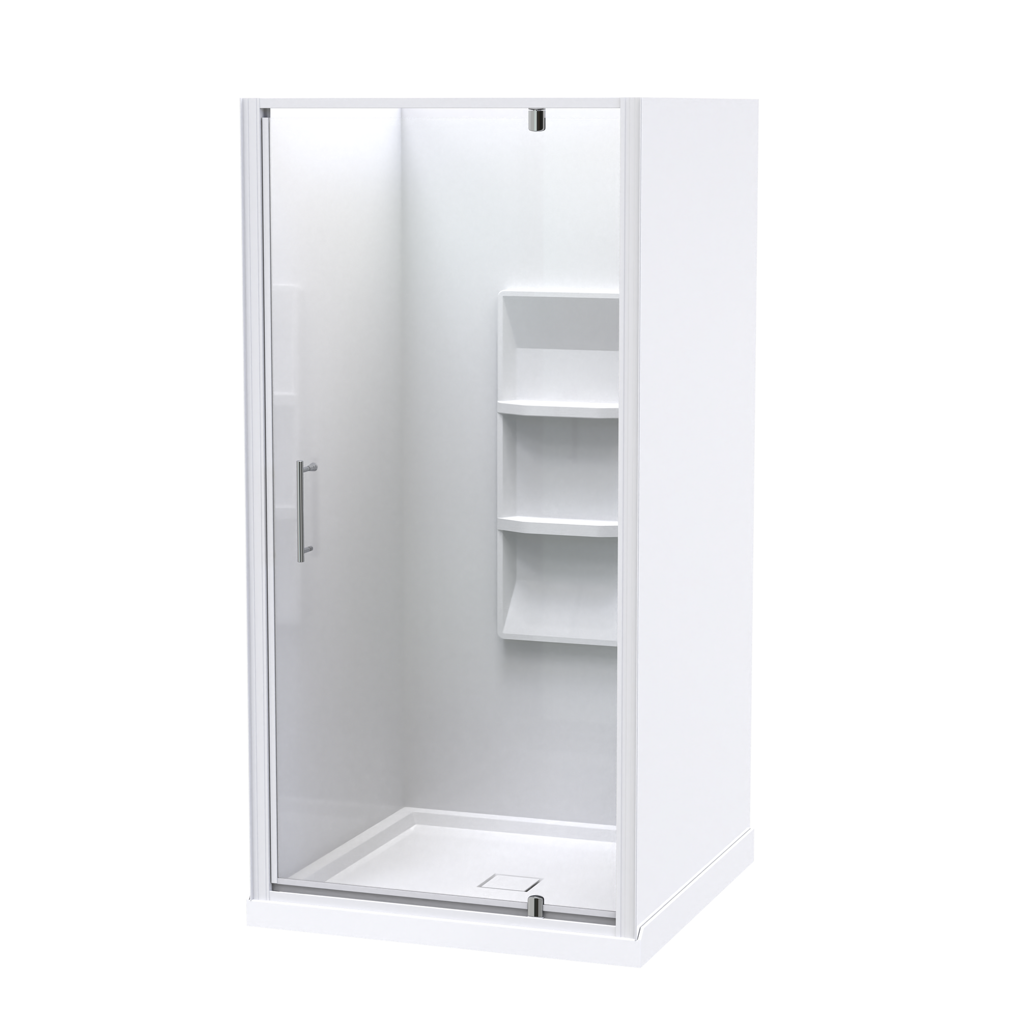 Eclipse 1000x1000 Alcove Shower