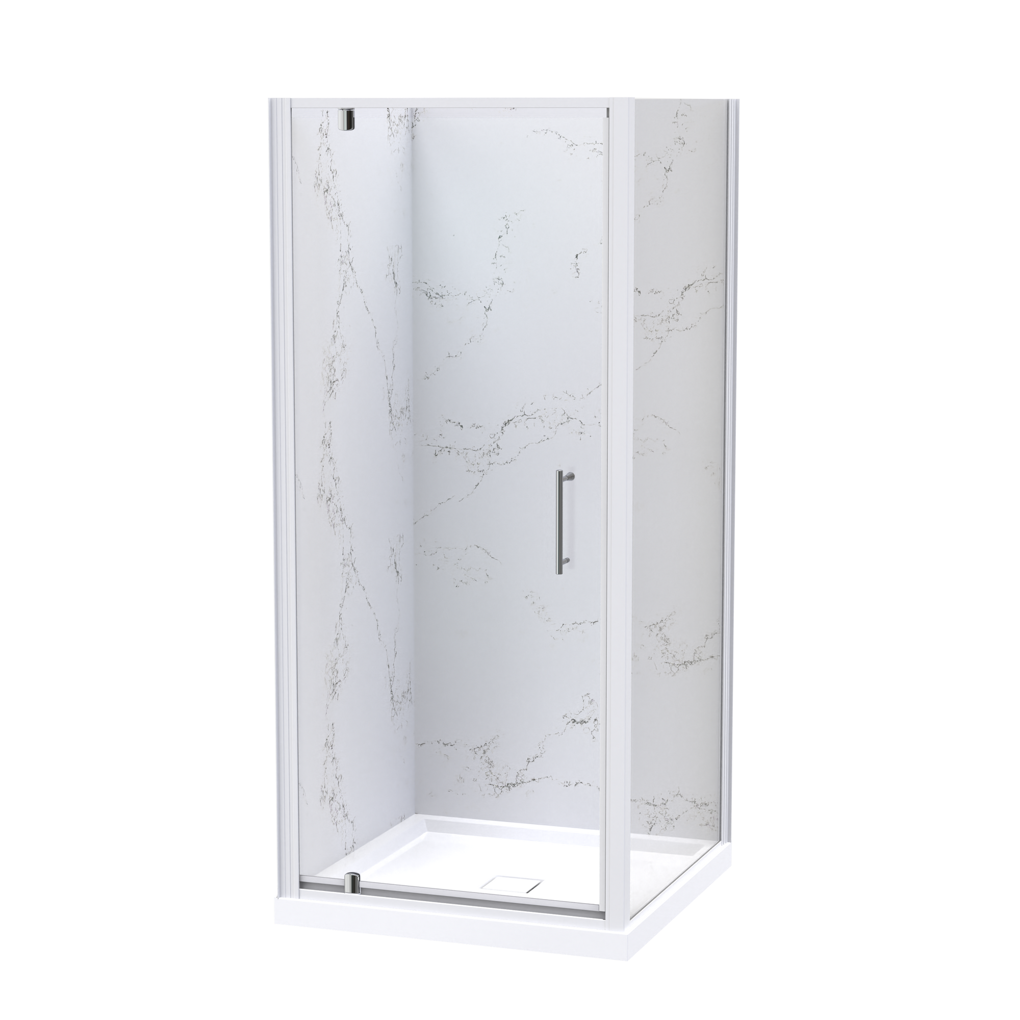 Eclipse 900x900 Two Wall Shower