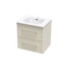 Array Berlin Nera 600 Double Drawer Wall Vanity