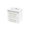 Array Berlin Nera 600 Double Drawer Wall Vanity