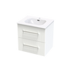 Array Kawhia Nera 600 Double Drawer Wall Vanity