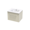 Array Berlin Nera 600 1 Drawer Wall Vanity