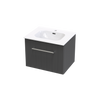 Array Kawhia Nera 600 1 Drawer Wall Vanity