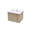 Array Riada Nera 600 1 Drawer Wall Vanity