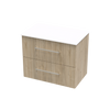 Array Kawhia Pro 750 Double Drawer Wall Vanity