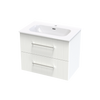 Array Kawhia Nera 750 Double Drawer Wall Vanity