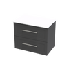 Array Oslo Pro 750 Double Drawer Wall Vanity