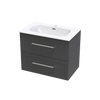 Array Oslo Nera 750 Double Drawer Wall Vanity