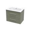 Array Oslo Nera 750 Double Drawer Wall Vanity
