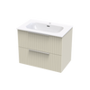 Array Riada Nera 750 Double Drawer Wall Vanity