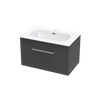 Array Berlin Nera 750 1 Drawer Vanity