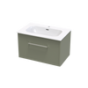 Array Berlin Nera 750 1 Drawer Vanity