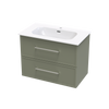 Array Berlin Nera 815 Double Drawer Wall Vanity