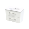 Array Kawhia Serifos 800 Double Drawer Wall Vanity
