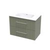 Array Kawhia Serifos 800 Double Drawer Wall Vanity