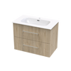Array Kawhia Nera 815 Double Drawer Wall Vanity