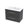 Array Kawhia Nera 815 Double Drawer Wall Vanity