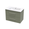 Array Kawhia Nera 815 Double Drawer Wall Vanity