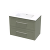 Array Oslo Serifos 800 Double Drawer Wall Vanity
