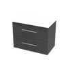 Array Oslo Pro 800 Double Drawer Wall Vanity