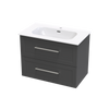 Array Oslo Nera 815 Double Drawer Wall Vanity