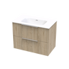 Array Riada Serifos 800 Double Drawer Wall Vanity