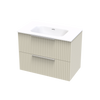 Array Riada Serifos 800 Double Drawer Wall Vanity