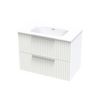 Array Riada Serifos 800 Double Drawer Wall Vanity