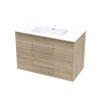 Array Berlin Serifos 900 Double Drawer Wall Vanity