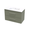 Array Berlin Serifos 900 Double Drawer Wall Vanity