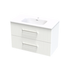 Array Kawhia Serifos 900 Double Drawer Wall Vanity