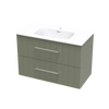Array Kawhia Serifos 900 Double Drawer Wall Vanity