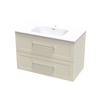 Array Oslo Serifos 900 Double Drawer Wall Vanity