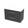 Array Oslo Pro 900 Double Drawer Wall Vanity