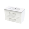 Array Oslo Nera 900 Double Drawer Wall Vanity