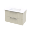 Array Riada Serifos 900 Double Drawer Wall Vanity