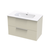 Array Riada Nera 900 Double Drawer Wall Vanity