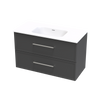 Array Berlin Serifos 1000 Double Drawer Wall Vanity