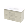 Array Oslo Serifos 1000 Double Drawer Wall Vanity