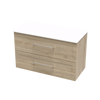 Array Oslo Pro 1000 Double Drawer Wall Vanity