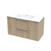 Array Riada Serifos 1000 Double Drawer Wall Vanity