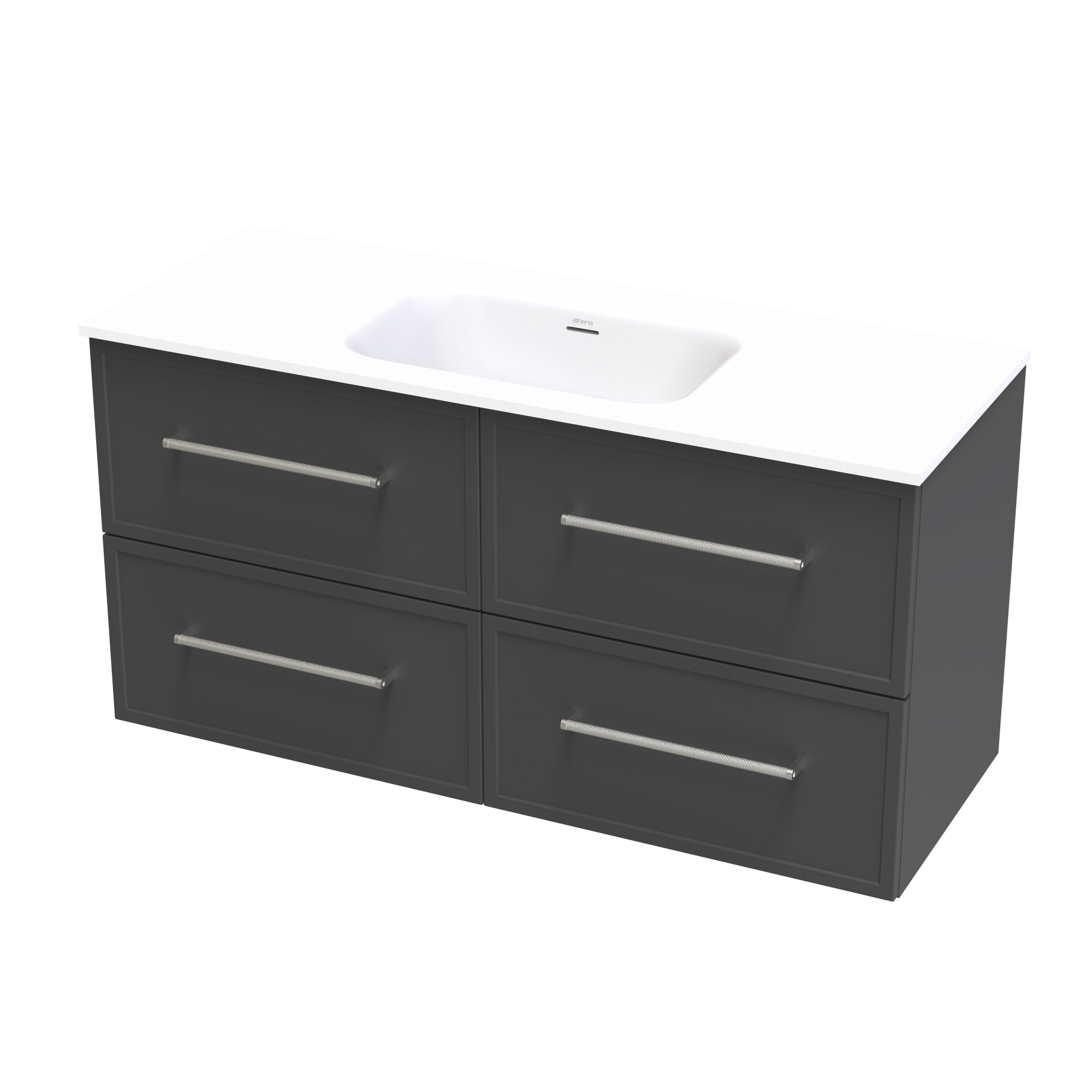 Array Drawer Array Berlin Serifos 1200 4 Drawer Wall Vanity
