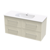 Array Berlin Nera 1215 4 Drawer Wall Vanity