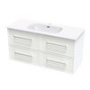 Array Berlin Nera 1215 4 Drawer Wall Vanity